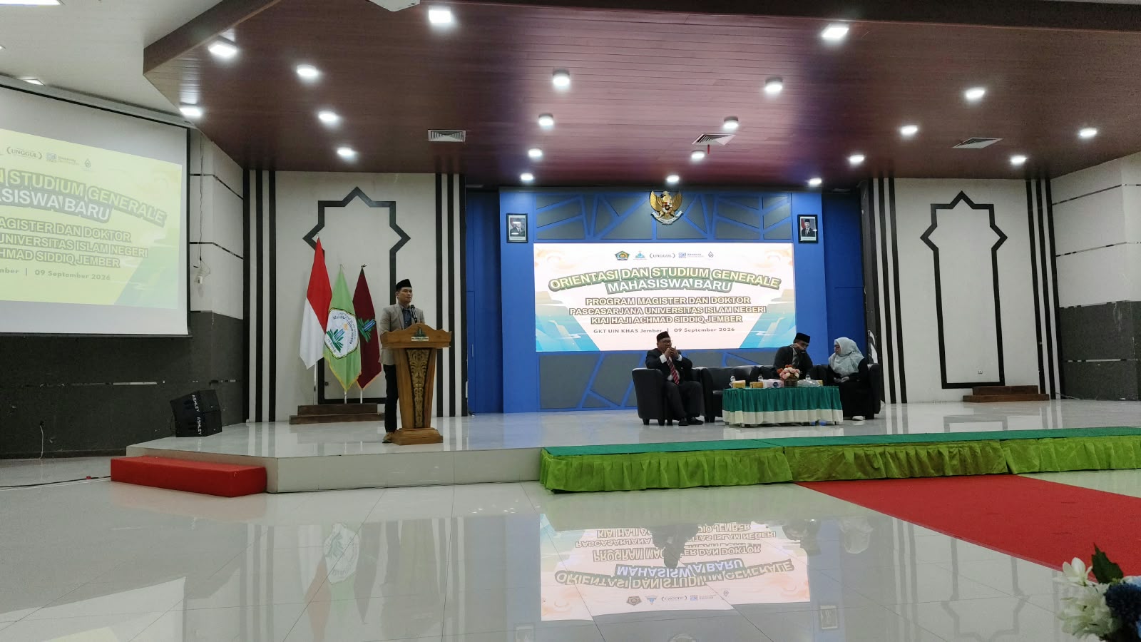 Sambut Mahasiswa Baru Tahun Akademik 2026/2027, S2 PGMI UIN KHAS Jember Gelar Orientasi dan Stadium Generale
