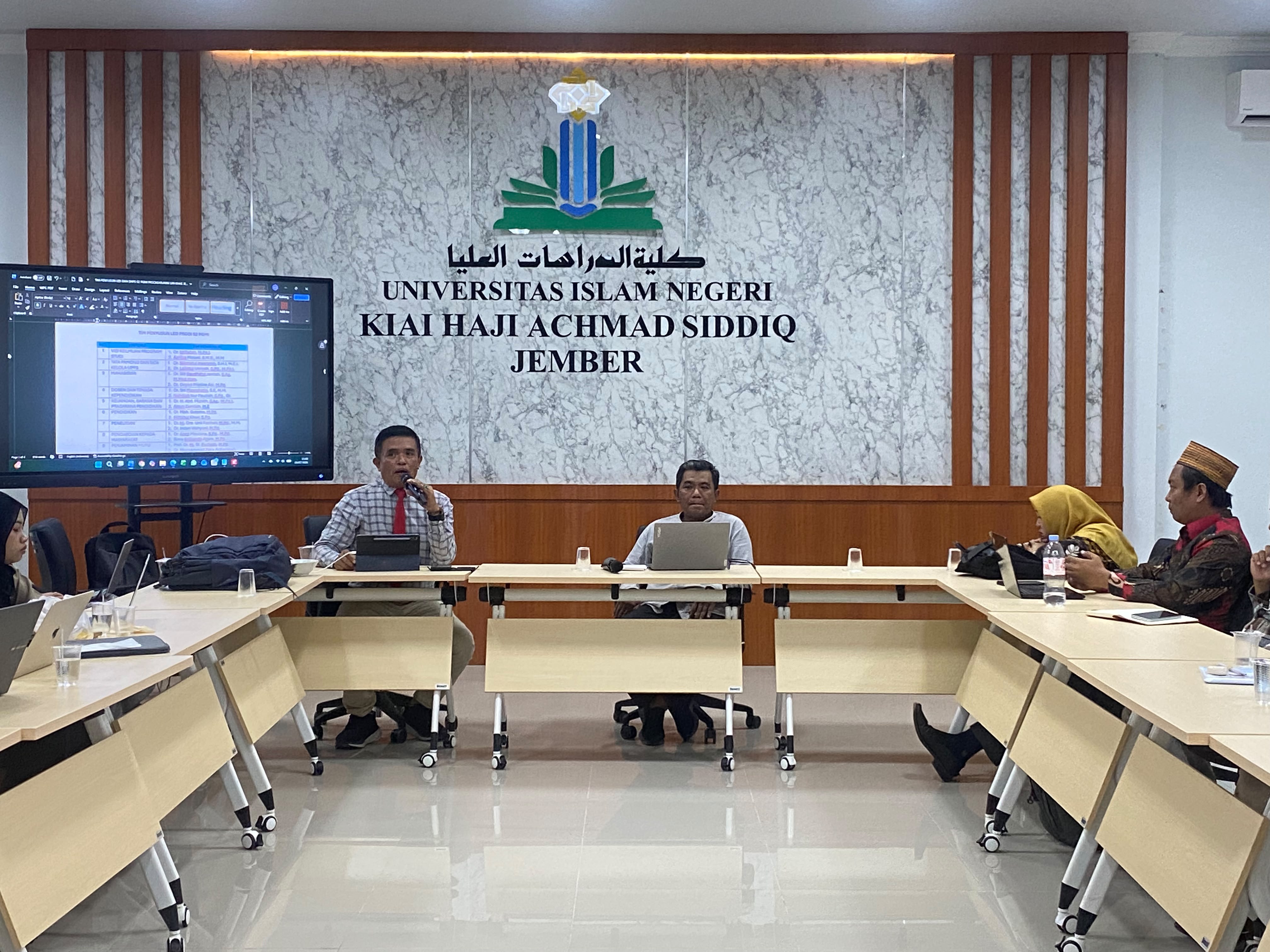Bangun Budaya Mutu, Prodi S2 PGMI Pascasarjana UIN KHAS Jember Matangkan Persiapan Akreditasi