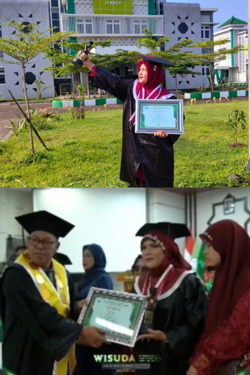 Wow Paket Lengkap! Cantik dan Cerdas, Mahasiswi Magister PGMI Raih Wisudawan Terbaik UIN KHAS