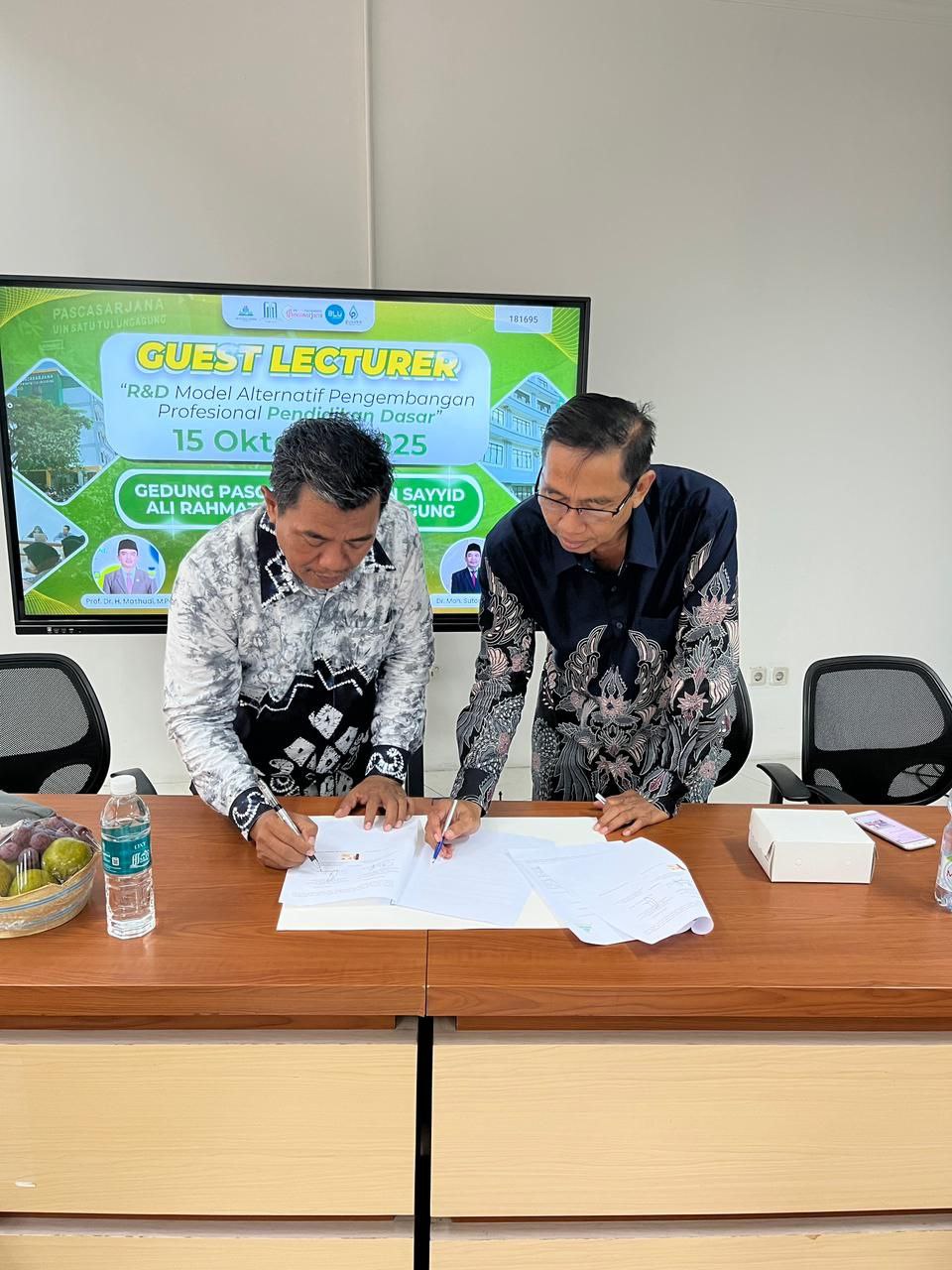 PGMI S2 UIN KHAS Jember dan PGMI S2 UIN SATU Tulungagung Teken Perjanjian Kerja Sama: Sinergi Menuju Penguatan Tri Dharma Perguruan Tinggi